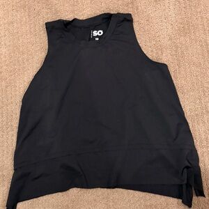 SO Women's Classic Black Muscle Tee